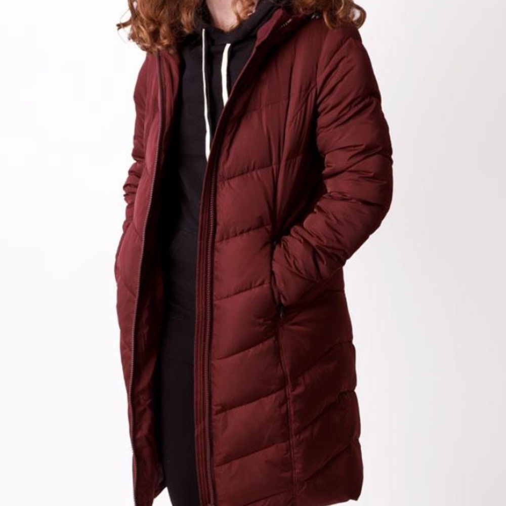 Brooklyn Industries long puffer coat